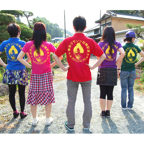 東京マラソン参加記念のオリジナルTシャツ